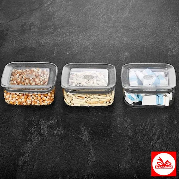 Vip Ahmet Vp-327 Sude Kare Saklama Kabı 3 x 350 ML