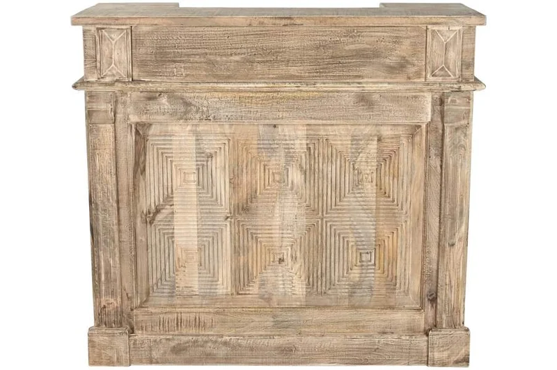 MUEBLE BAR MANGO 120X50X109 NATURAL