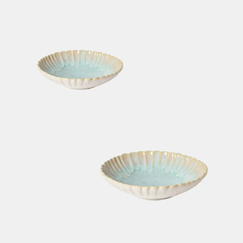 Bol sopa/pasta porcelana Mallorca Sea Blue. ø24 x 5.8 cm - 6 uds.
