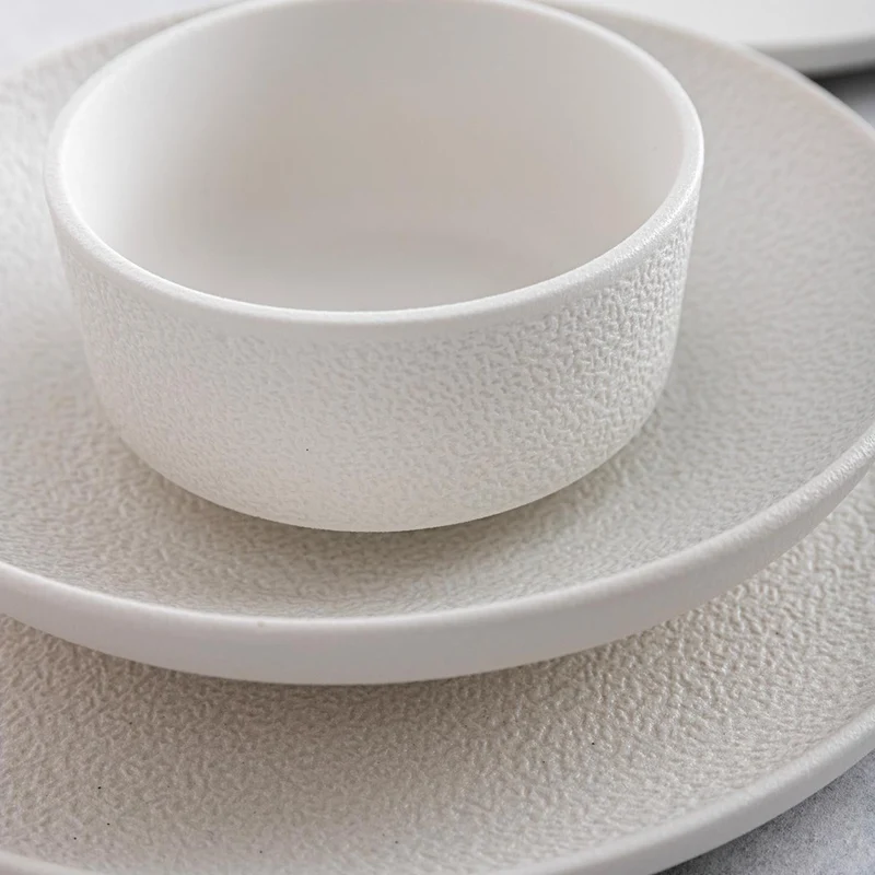 Plato llano porcelana Fosil. ø21 cm. Varios colores - 8 Uds.