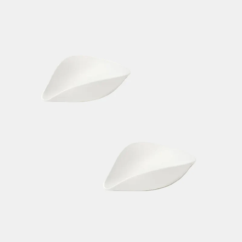 Bol porcelana irregular "Plaisir 5". 16.4 x 11.8 x 4.3 cm. Varios colores - 4 Uds.