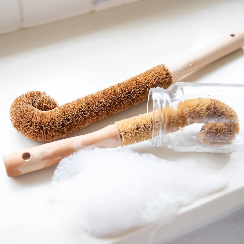 Cepillo de coco para botellas Natural Elements de KitchenCraft