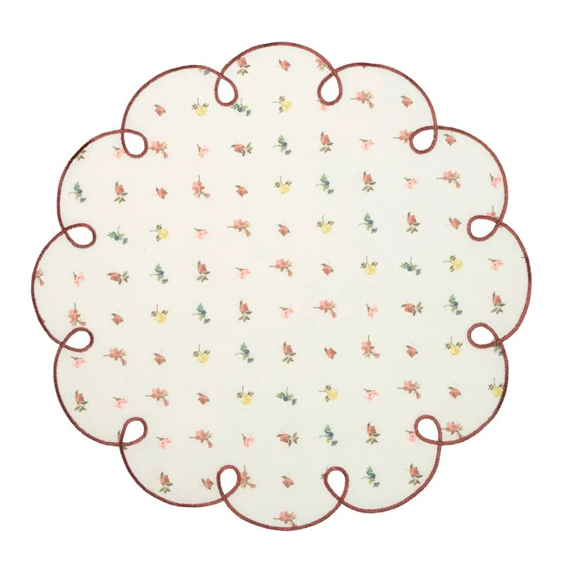INDIVIDUAL 38CM ONDAS FLORES BOIS&TERRE