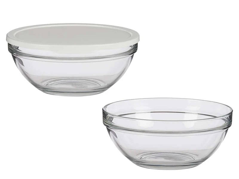 FIAMBRERA REDONDA CHEFS CON TAPA BLANCA 2,5L
