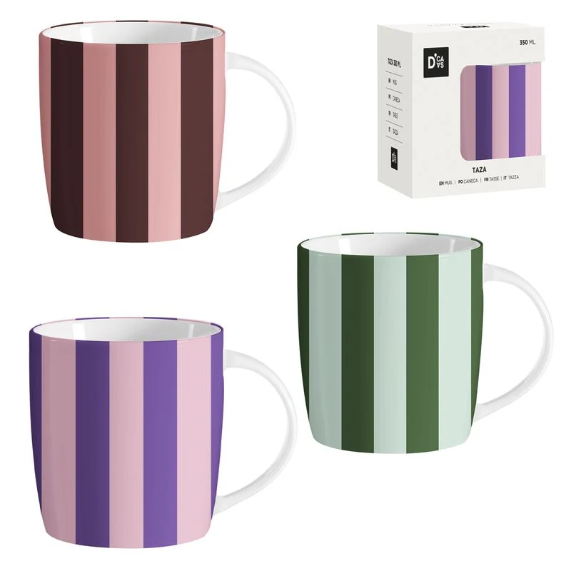 MUG 350ML RAYAS