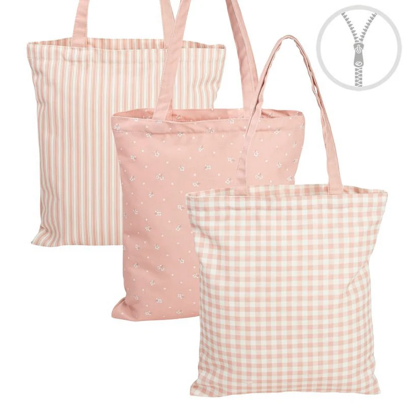 BOLSA CON CREMALLERA BRIDGET ROSA MAQUILLAJE