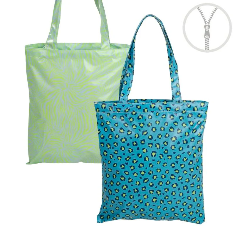 BOLSA CON CREMALLERA WATERPROOF ANIMAL FLUOR