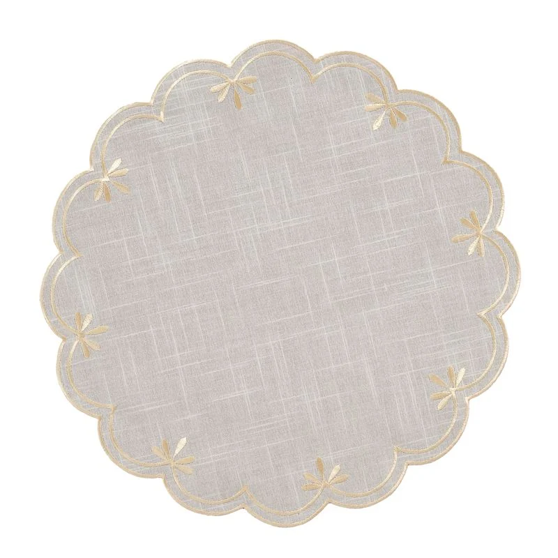 INDIVIDUAL 38CM ONDAS NATURAL