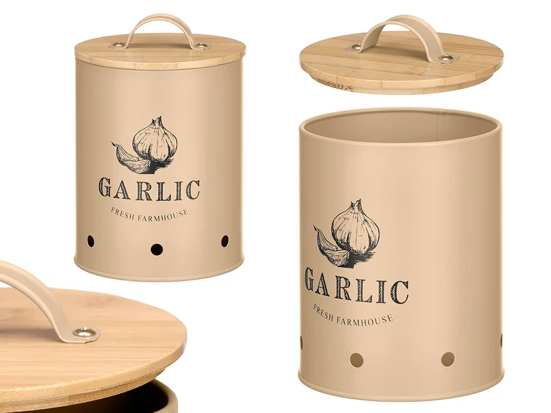BOTE AJOS TAPA BAMBU BEIGE