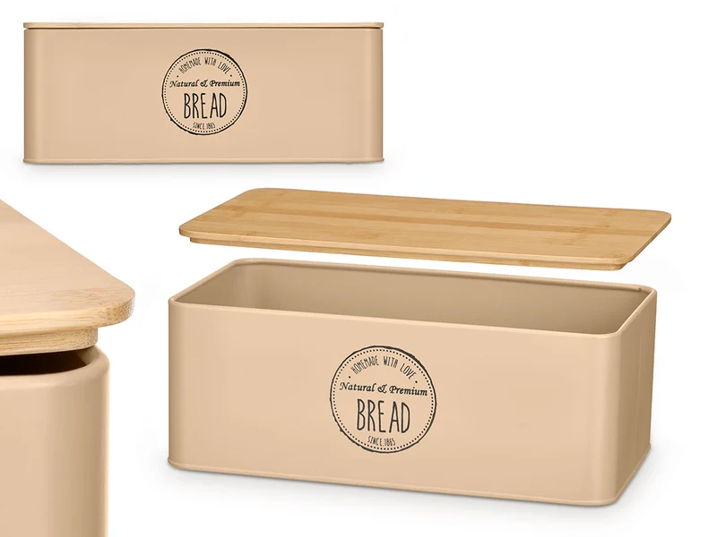 CAJA PAN TAPA BAMBU BEIGE