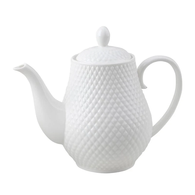TETERA 1L PORCELANA GRABADA