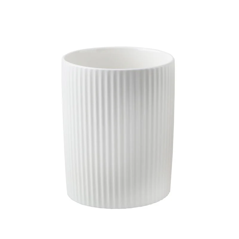 BOTE UTENSILIOS PORCELANA GRABADA