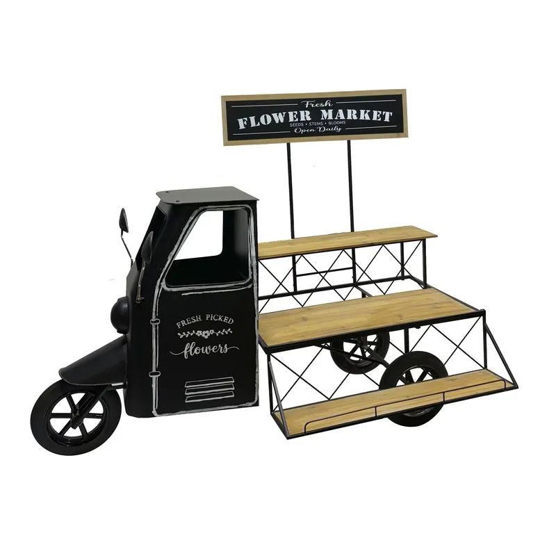 ESTANTE PARA MACETAS FORMA CAMIONETA