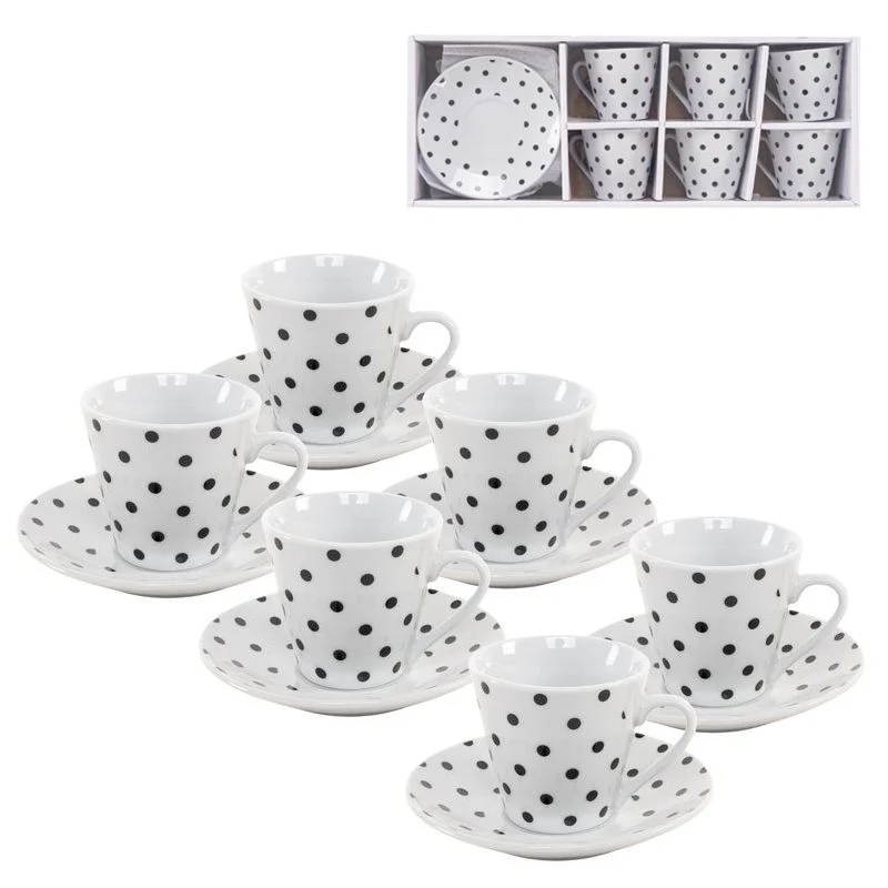JUEGO CAFE 6X90ML TOPOS