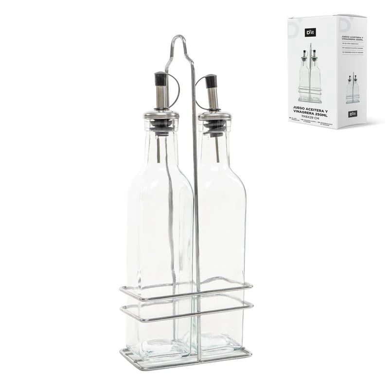 JUEGO ACEITERA Y VINAGRERA 250ML
