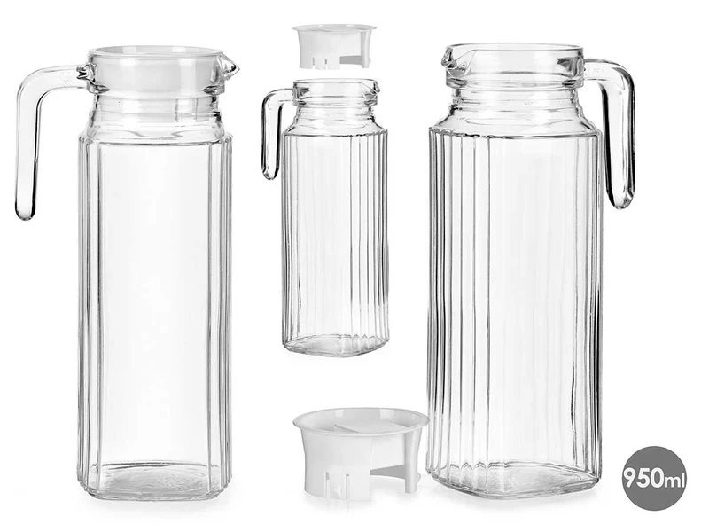 JARRA TAPA BLANCA 950ML