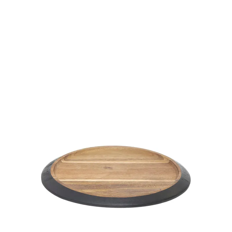 TABLA MADERA ACACIA REDONDA 33CM