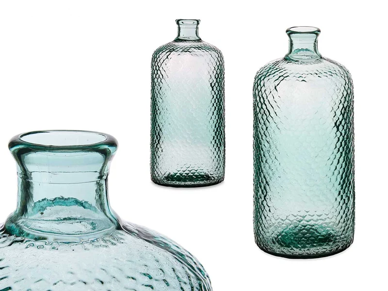 BOTELLA DECORATIVA VIDRIO PRIMAVERA 8L