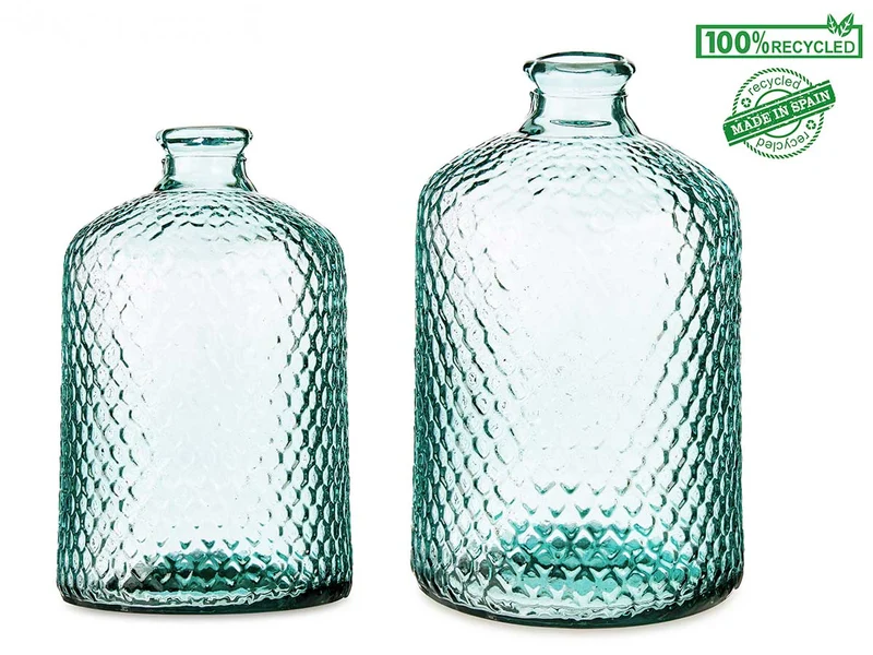 BOTELLA DECORATIVA VIDRIO PRIMAVERA 5L