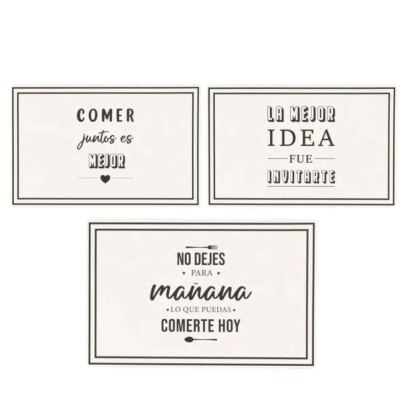 INDIVIDUAL PLASTICO FRASES
