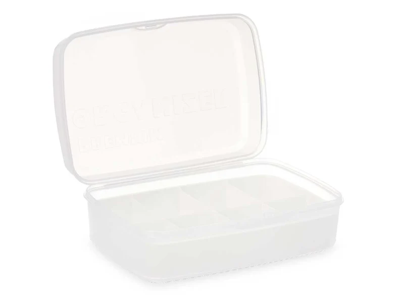 ORGANIZADOR 8 HUECOS TAPA BLANCO