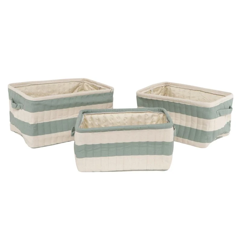 CESTA RAYAS VERDE AGUA