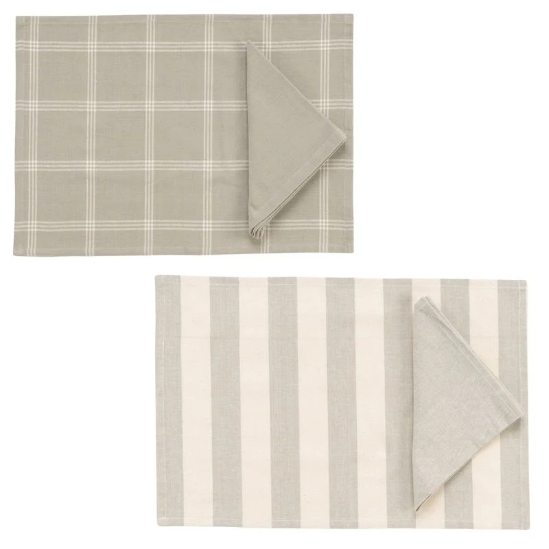 SET INDIVDUAL CON SERVILLETA BEIGE