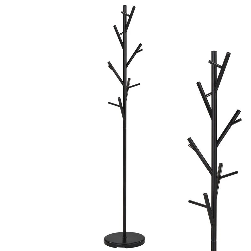 PERCHERO ARBOL NEGRO