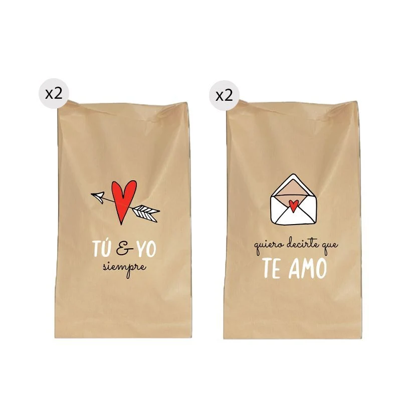 JUEGO 4 SOBRES SAN VALENTÍN