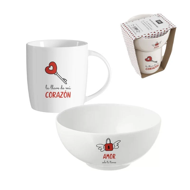 JUEGO BOL Y MUG LOVE