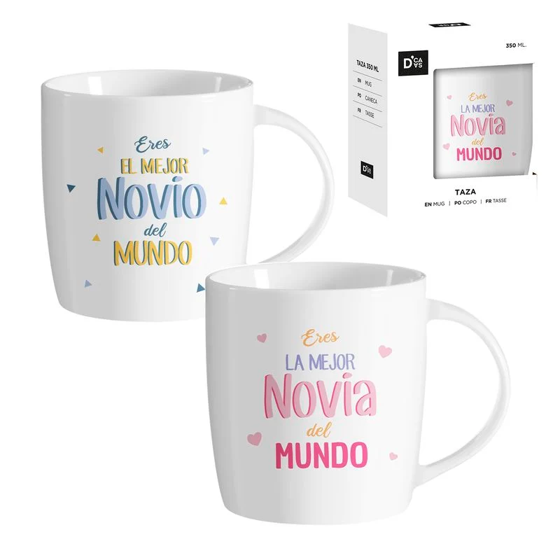 JUEGO 2 MUG 350ML NOVI@