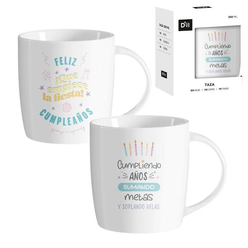 MUG 350ML CUMPLEAÑOS