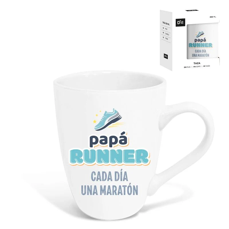 MUG 344ML PAPA RUNNER