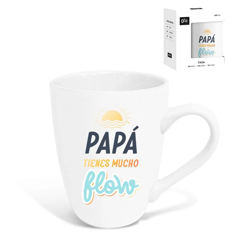 MUG 344ML PAPA FLOW