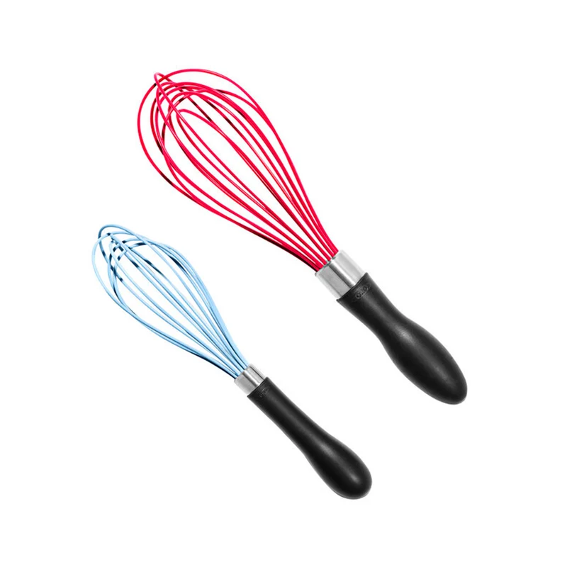 OXO Good Grips - Juego de 2 batidores de silicona
