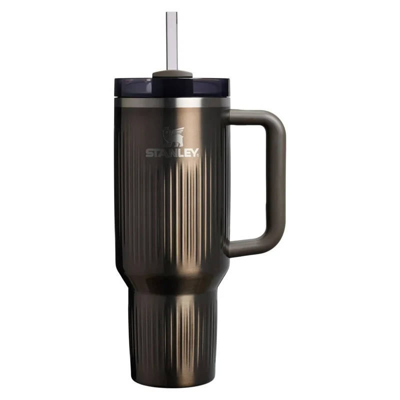 Vaso térmico con asa de acero inoxidable The Quencher Fluted Tumbler Stanley