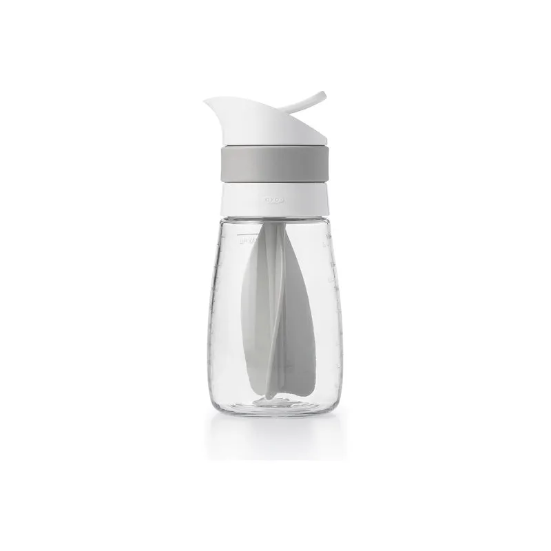 OXO Good Grips - Mezclador de condimentos para ensalada, modelo para girar y servir, Gris