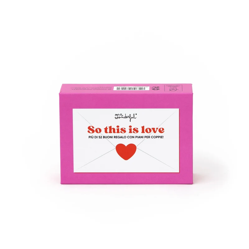 Buoni per… di coppia (buoni regalo) - So this is love
