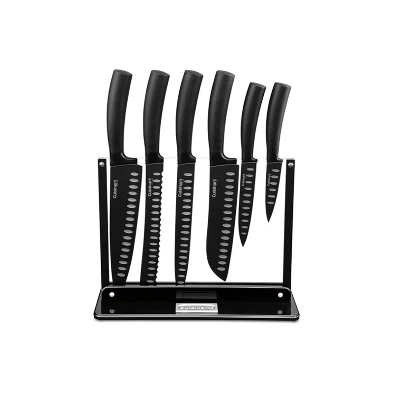 Juego de Cuchillos Cuisinart C77NS-7P - 7 Piezas - Negro