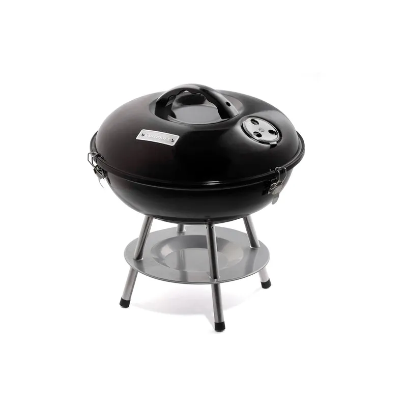 Parrilla de carbón portátil Cuisinart CCG-190, 14 pulgadas, negra
