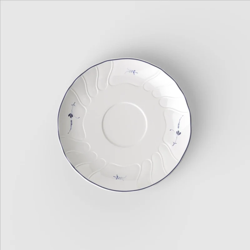 Plato de porcelana de café y postres Vieux Luxembourg Villeroy & Boch