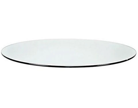 Cubierta de Vidrio Circular Canto Pulido 1.2 x 1.2 con 8 mm de grosor