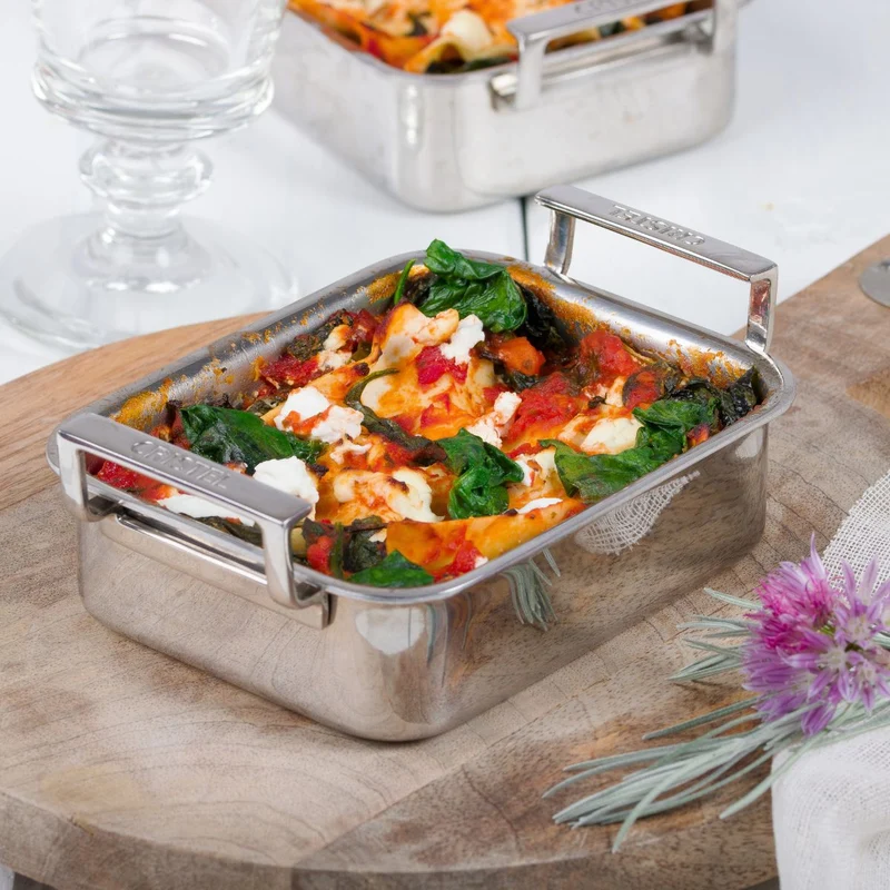 Bandeja de acero inoxidable mini 3-Ply Cristel
