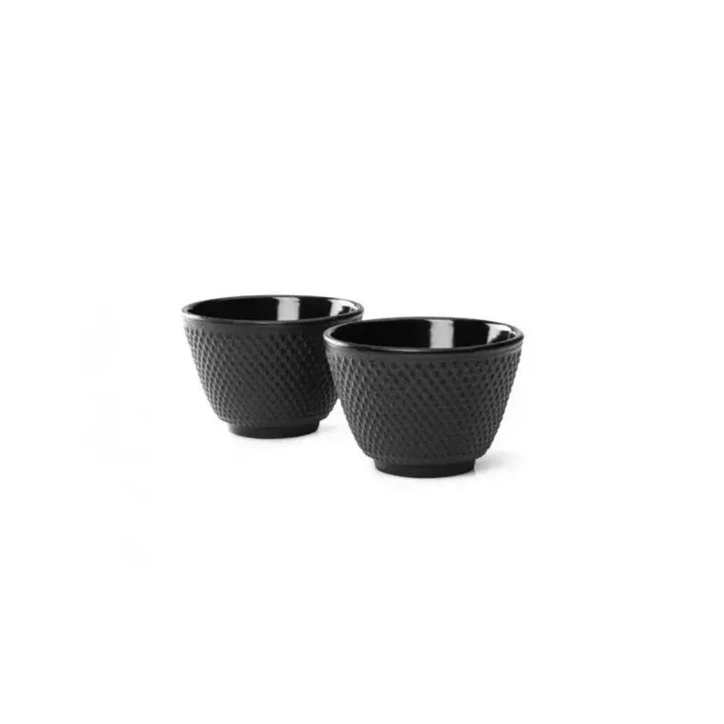 Set de dos tazas sin asa de hierro fundido Jang Bredemeijer