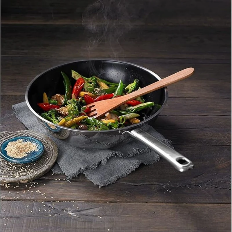 Wok cerámico con exterior acero inoxidable Wuhan Silit WMF
