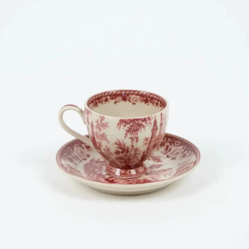 Conjunto de taza espresso y plato Estelle Olsson & Jensen