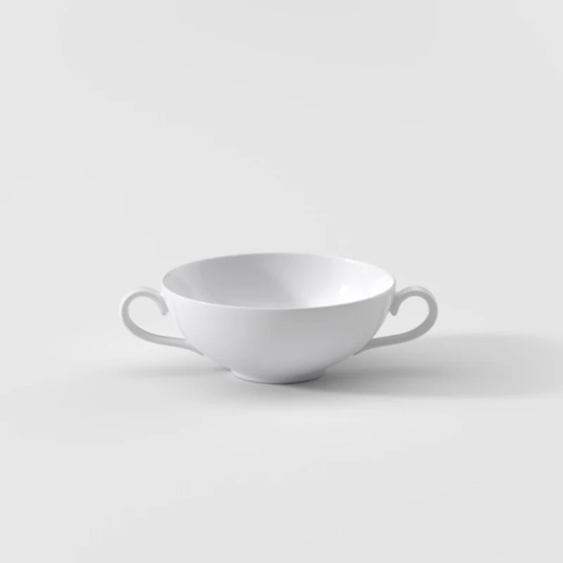Tazón sopero de dos asas o taza de consomé de porcelana Royal Villeroy & Boch