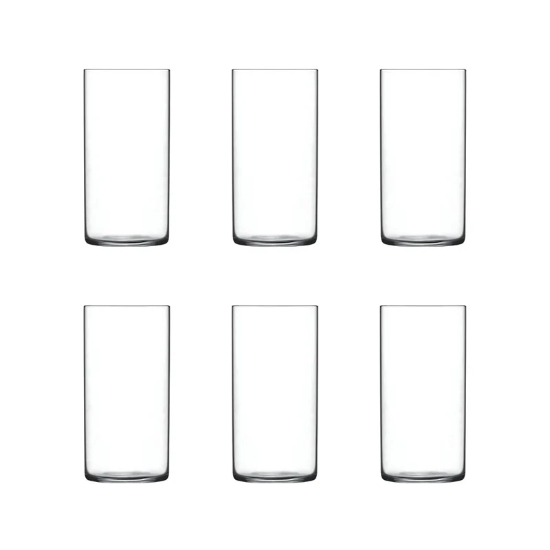 Pack de 6 vasos de cristal Top Class Luigi Bormioli