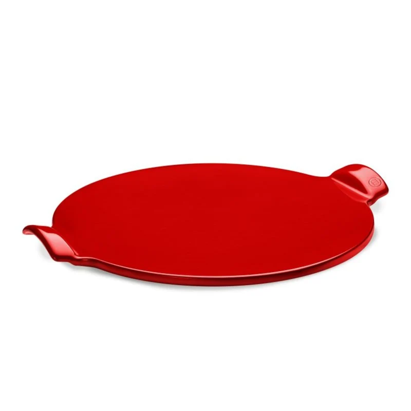Conjunto bandeja cerámica para pizza y masas + Pala de madera Emile Henry