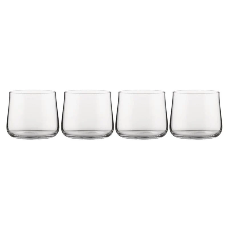Set de 4 vasos de cristal Eugenia de Naoto Fukasawa Alessi
